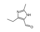 4-Ethyl-2-methyl-1H-imidazole-5-carbaldehyde结构式