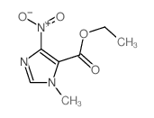 ethyl 3-methyl-5-nitro-imidazole-4-carboxylate structure