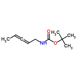 Carbamic acid, 2,3-pentadienyl-, 1,1-dimethylethyl ester (9CI)结构式