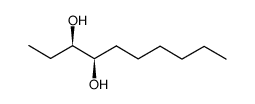 (3R*,4R*)-decane-3,4-diol Structure