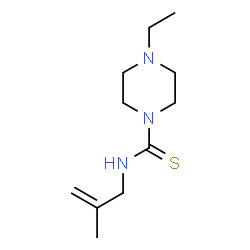 1-Piperazinecarbothioamide,4-ethyl-N-(2-methyl-2-propenyl)-(9CI) picture