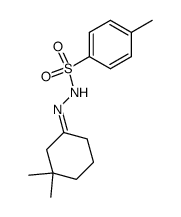3,3-Dimethyl-cyclohexanon-p-tosylhydrazon Structure
