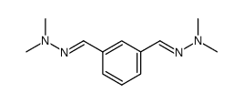 1,3-bis((2,2-dimethylhydrazono)methyl)benzene Structure