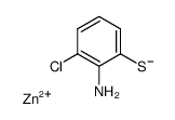 zinc salt of 3-chloro-2-amino-benzenethiol Structure