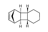 (1rH,2cH,3tH,8tH,9cH,10cH)Tetracyclo[8.2.1.02,9.03,8]tridec-11-en结构式