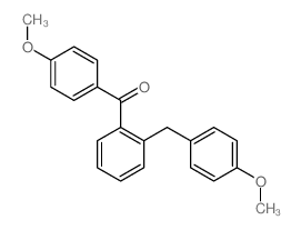 Benzophenone, 4'-methoxy-2-(p-methoxybenzyl)-(8CI) structure