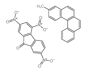 3-methylbenzo[c]phenanthrene,2,4,7-trinitrofluoren-9-one Structure