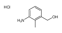 (3-amino-2-methylphenyl)methanol,hydrochloride Structure