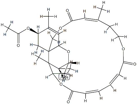 Verrucarin L acetate结构式