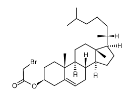 cholester-3β-yl 2-bromoacetate Structure