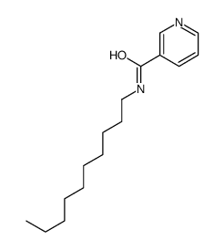 N-decylpyridine-3-carboxamide Structure