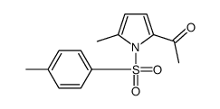 1-[5-methyl-1-(4-methylphenyl)sulfonylpyrrol-2-yl]ethanone Structure