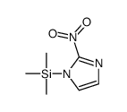 trimethyl-(2-nitroimidazol-1-yl)silane结构式