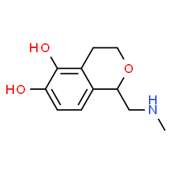 1H-2-Benzopyran-5,6-diol, 3,4-dihydro-1-[(methylamino)methyl]- (9CI) picture