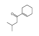 1-(cyclohexen-1-yl)-3-methylbutan-1-one Structure