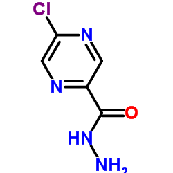 5-Chloropyrazine-2-carboxylic acid hydrazide structure