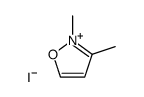 2,3-dimethylisoxazolium iodide Structure