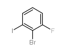 2-Bromo-1-fluoro-3-iodobenzene Structure