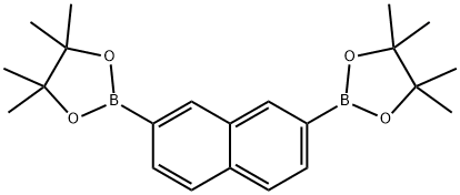 2,7-双(4,4,5,5-四甲基-1,3,2-二氧杂环戊硼烷-2-基)萘图片