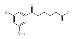 6-(3,5-dimethylphenyl)-6-oxohexanoic acid Structure