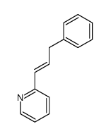 2'-(3-phenylpropen-1-yl)pyridine结构式