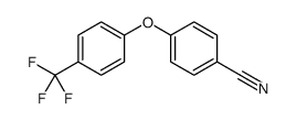 Benzonitrile, 4-[4-(trifluoromethyl)phenoxy]结构式