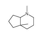 1,4a-dimethyl-3,4,5,6,7,7a-hexahydro-2H-cyclopenta[b]pyridine结构式