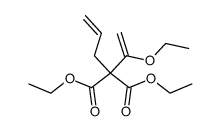 (1-ethoxy-vinyl)-allyl-malonic acid diethyl ester结构式