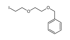 2-(2-iodoethoxy)ethoxymethylbenzene Structure