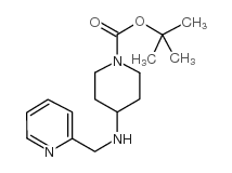 1-BOC-4-[(PYRIDIN-2-YLMETHYL)-AMINO]-PIPERIDINE Structure