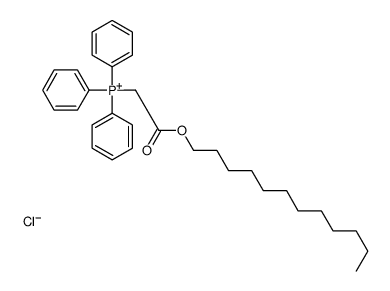 (2-dodecoxy-2-oxoethyl)-triphenylphosphanium,chloride结构式