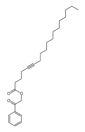 phenacyl octadec-5-ynoate结构式