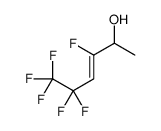 3,5,5,6,6,6-hexafluorohex-3-en-2-ol Structure