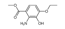 Anthranilic acid, 4-ethoxy-3-hydroxy-, methyl ester (7CI) picture