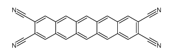 pentacene-2,3,9,10-tetracarbonitrile结构式