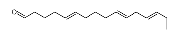 hexadeca-5,10,13-trienal Structure