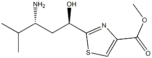 2-((1R,3R)-3-氨基-1-羟基-4-甲基戊基)噻唑-4-羧酸甲酯图片