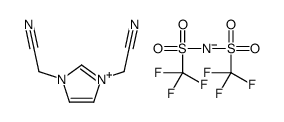 1,3-双(氰甲基)咪唑双(三氟甲基磺酰基)酰亚胺图片