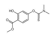 methyl 4-[(dimethylamino)thioxomethoxy]salicylate结构式