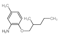 5-Methyl-2-[(2-methylpentyl)oxy]aniline结构式