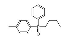 1-[butyl(phenyl)phosphoryl]-4-methylbenzene Structure