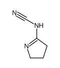 3,4-Dihydro-2H-pyrrol-5-ylcyanamide结构式