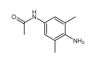 2,6-dimethyl-4-acetylaminoaniline结构式