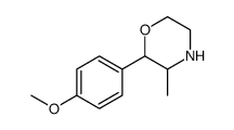 2-(4-Methoxyphenyl)-3-methylmorpholine Structure