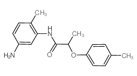 N-(5-Amino-2-methylphenyl)-2-(4-methylphenoxy)-propanamide Structure