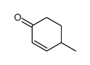 (4S)-4-methylcyclohex-2-en-1-one Structure