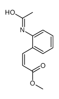 methyl 3-(2-acetamidophenyl)prop-2-enoate Structure