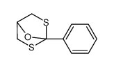 4-phenyl-7-oxa-3,5-dithiabicyclo[2.2.1]heptane结构式