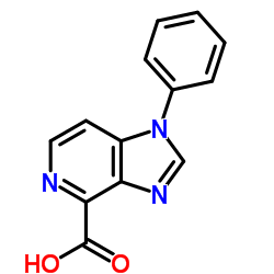 1-Phenyl-1H-imidazo[4,5-c]pyridine-4-carboxylic acid Structure