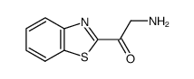 Ethanone, 2-amino-1-(2-benzothiazolyl)- (9CI) Structure